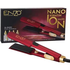 اتو موی حرفه ای کراتینه انزو پروفشنال مدل EN-2406